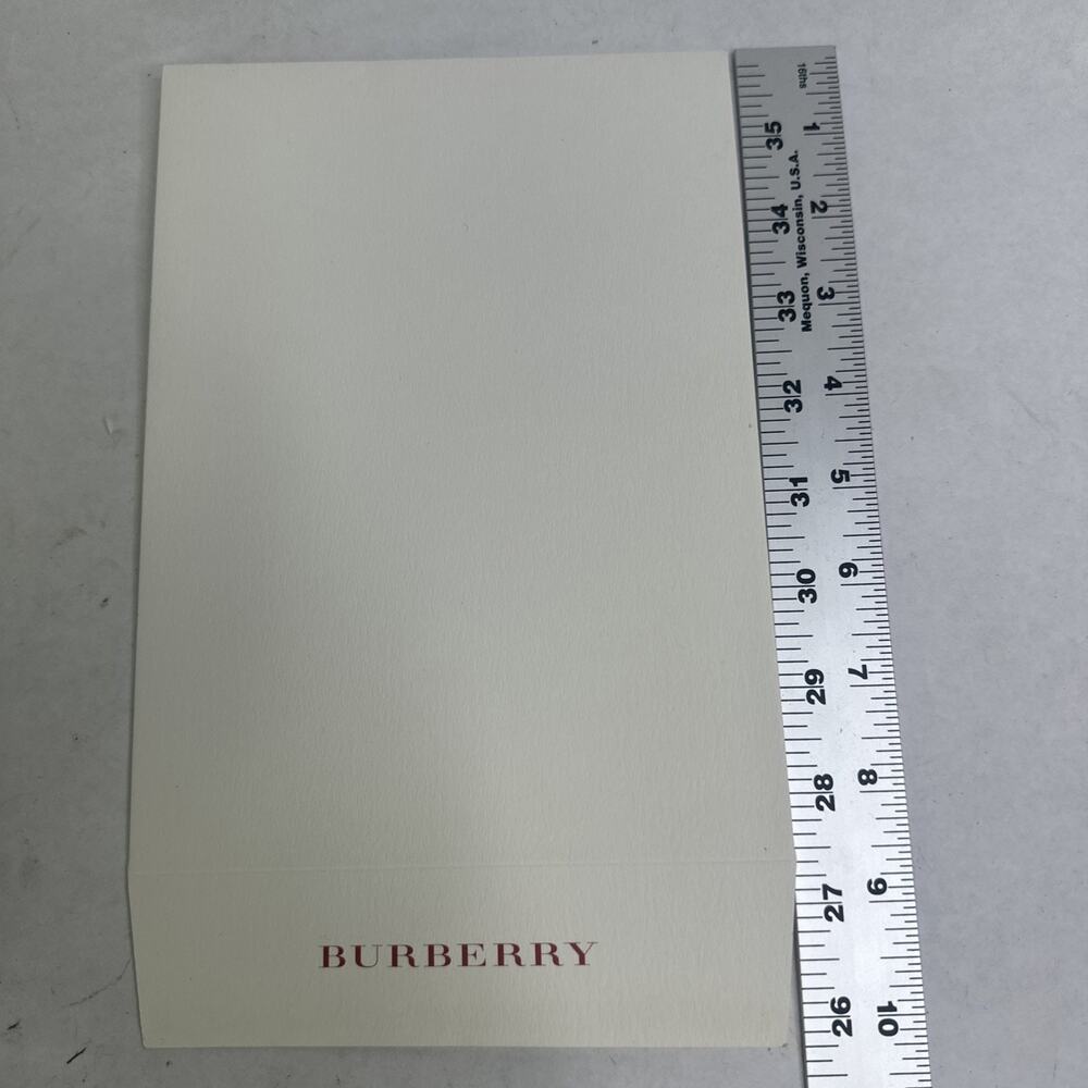 Burberry Blank Stationery Note Paper & Envelopes – Unused – Lot of 19